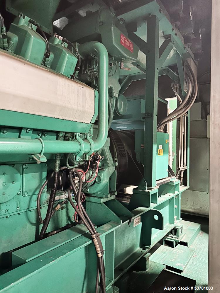 1.1MW Cummins Natural Gas Generator – Power Command, Enclosed, Skid Mounted